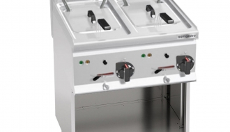 Electric deep fryer 10+10 litres (18 kW)