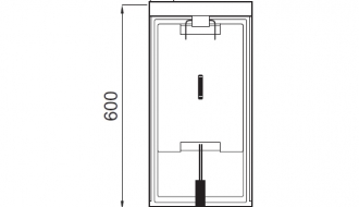 Electric deep fryer 10 +10 litres (12 kW)