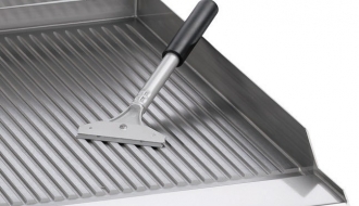 Electric griddle - Grooved (9.6 kW)