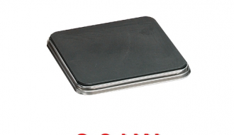 Electric cooker 2x square plates (5,2 kW)