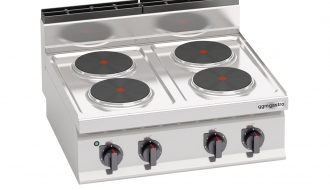 Electric cooker 4xplates round (10,4 kW)