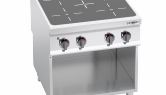 4x infrared hobs (16 kW)