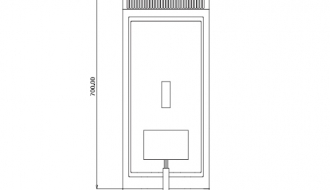 Gas deep fryer 10 litres (6,9 kW)