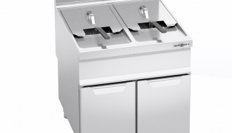 Gas deep fryer - 20 + 20 litres (35 kW)