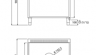 Hot plate stove (10 kW)