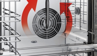 Electric fan oven (manual)