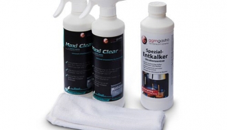 Stainless steel cleaning set - 4 pieces