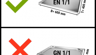 (2 Stück) Gas Heißluftofen - 1x 6x EN 60 x 40 cm & 1x 10x EN 60 x 40 cm