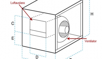 Airbox 1600 m³ per hour