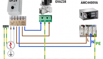 Gas solenoid valve - GM 3 / 8 (VML)